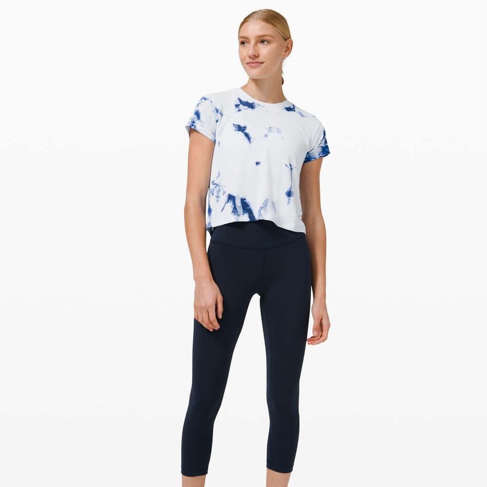 Lululemon Train to Be Short Sleeve *Shibori